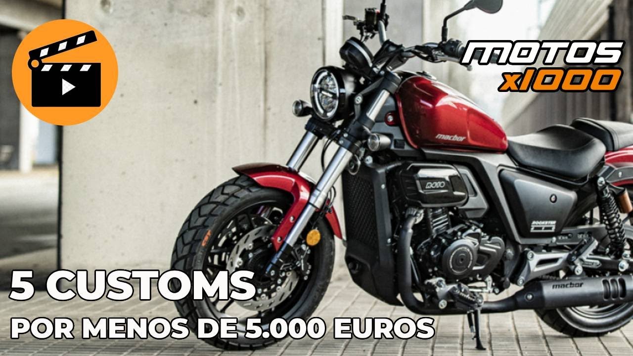 5 Motos Custom por menos de 5000€ | Motosx1000