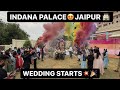 Jaipurs grand wedding starts  indana palace tour jaipur indanapalace jaipurvlog jaipurcity