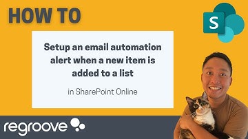 How to setup an automation alert when a new item is added to a list in SharePoint Online