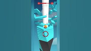 stack ball new gameplay #shorts #stackball #gameing