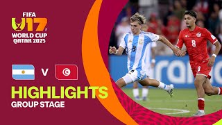 Argentina vs Tunisia Highlights | FIFA U-17 World Cup Qatar 2025