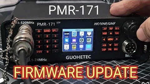 Guohetec PMR171 - Firmware Install V3.7.2