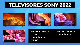 Televisores Sony 2022  📺 Ep.1 Gama Led 4K: Series X72K, X80K, X85K Y X90K