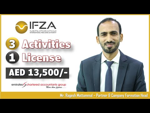 International Free Zone Authority (IFZA) Fujairah Company Formation | Mr. Ragesh, CID Head