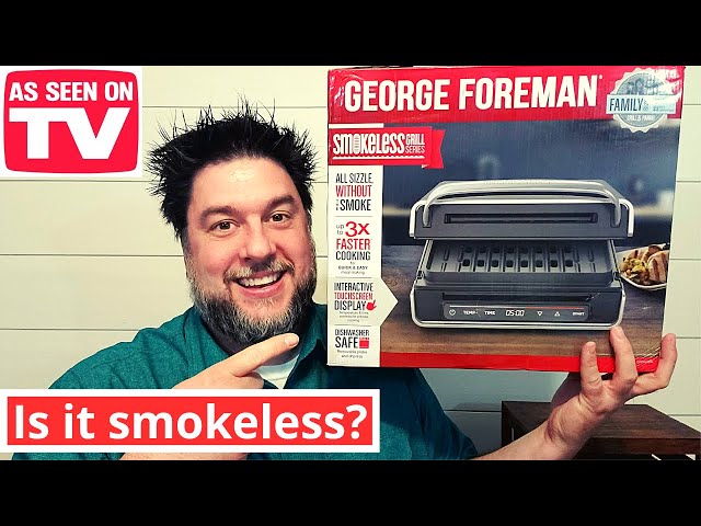 George Foreman smokeless contact grill review. #georgeforemangrill [271] 