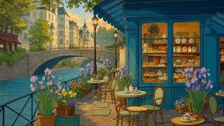 1950s vintage summer with oldies playing in another room | paris riverside café ambience screenshot 5