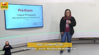 Na Ponta da Língua: Não passa no Enem