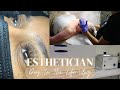 Esthetician Vlog | I Made This Much Money On A Busy Day At Work | Come To Work With An Esthetician
