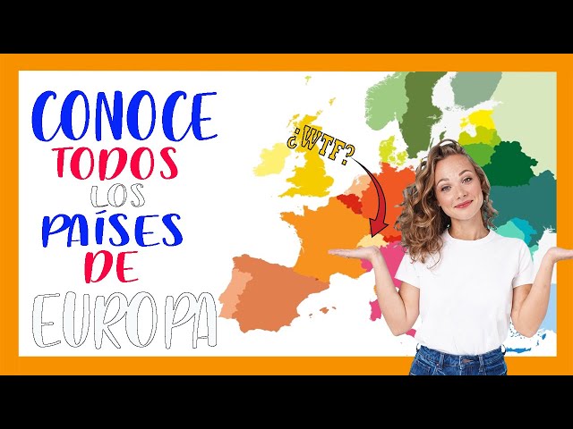 ⛳ Mapa de Europa en Español con 🚩Países y Capitales  Mapa de europa, Mapa  politico de europa, Mapa paises europa