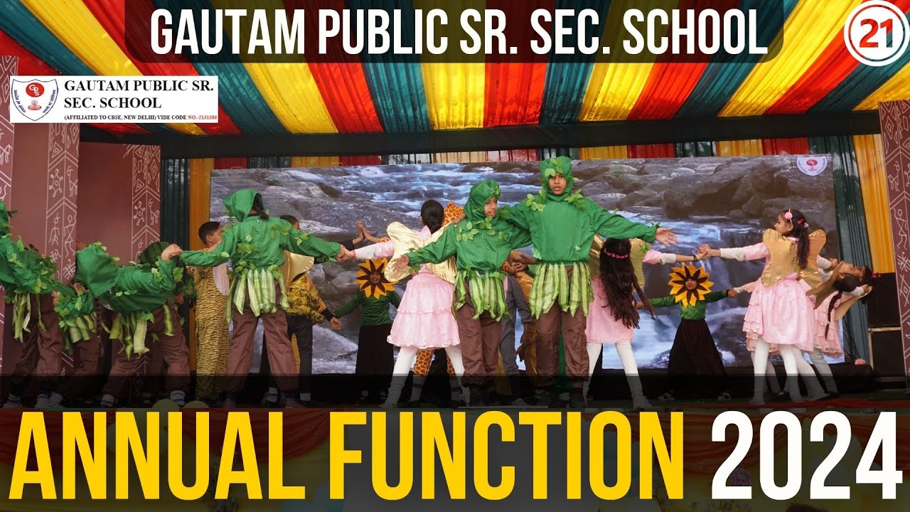 HUMKO HAI JAGNA Performed By Students | Annual Function BASANTOTSAV |Gautam Public Sr. Sec. School