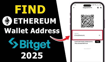 How to Find Ethereum Wallet Address on Bitget 2025 | Get Bitget ETH Deposit Address