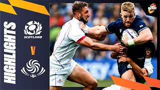 HIGHLIGHTS | Scotland v Georgia | Summer Nations Series