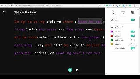 Wakelet and Immersive Reader