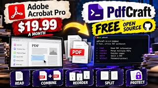 PdfCraft: Free Adobe Acrobat Alternative, Merge and Organize PDFs Offline (Tested)