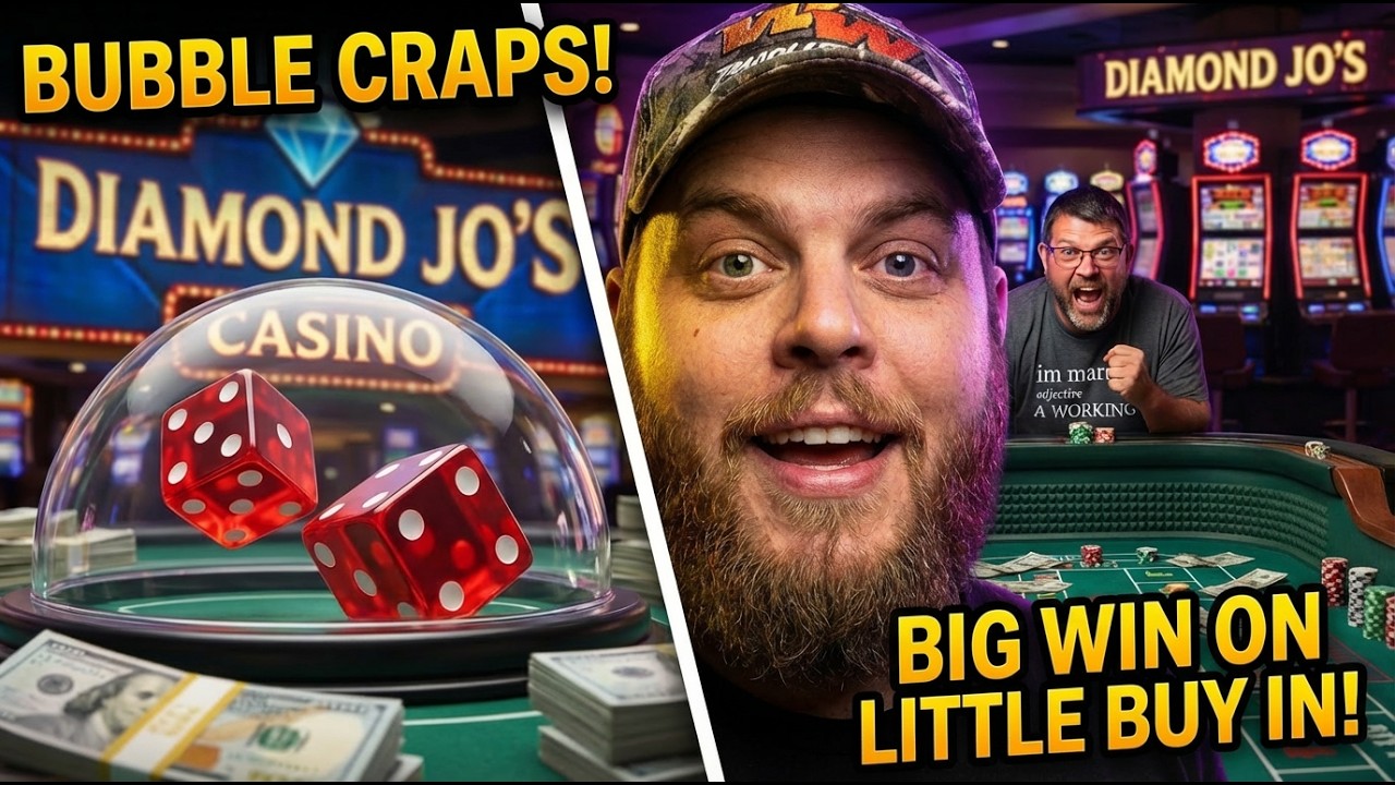 Newbie to bubble craps learns the Rookie Regression Method by @TheRookieGambler