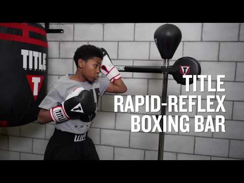 TITLE Rapid-Reflex Boxing Bar Tri Bag - TITLE Boxing - Best Freestanding Reflex Bag Workout