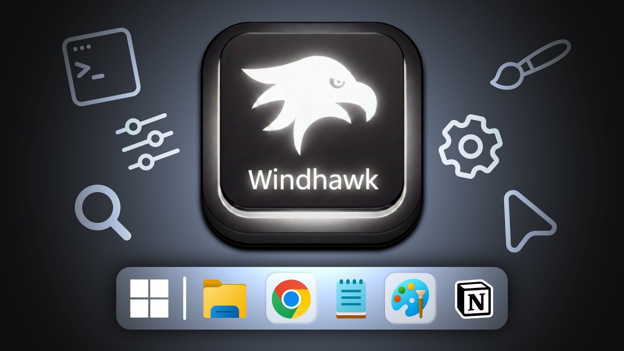 Я попробовал Windhawk и не могу вернуться к обычной версии Windows.