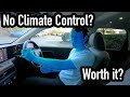 Driving an EV with no climate control | Worth it?