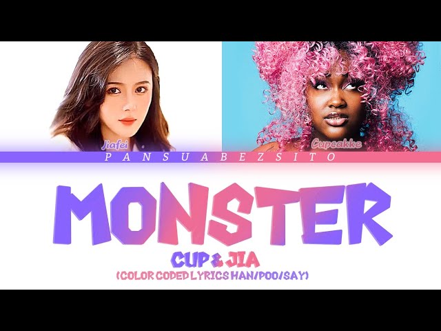 Monster High - Fright Song (Ft. Jiafei, Cupcakke, Shenseea, Noseporque111)  (Color Coded Lyrics) 