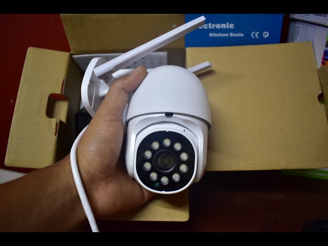 YI IoT-cámara PTZ de seguridad para exteriores, dispositivo con