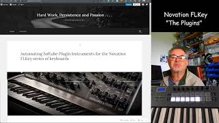 Automating Softube Plugin Instruments for the Novation FLKey series of keyboards