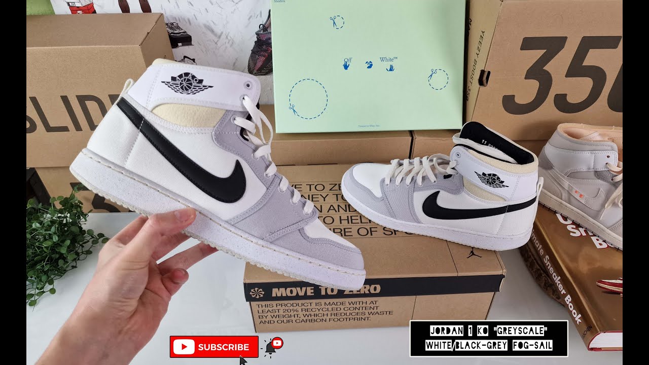 Compress Guidelines Confidential Jordan 1 Retro AJKO Greyscale - On Feet and Check * Top 87 % 🔥 Like It -  YouTube
