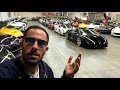 ÉNORME HANGAR DE SUPERCARS !!