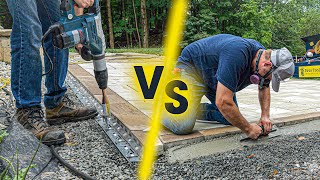 Edge Restraint Speed Test (Concrete vs Hybrid HD)