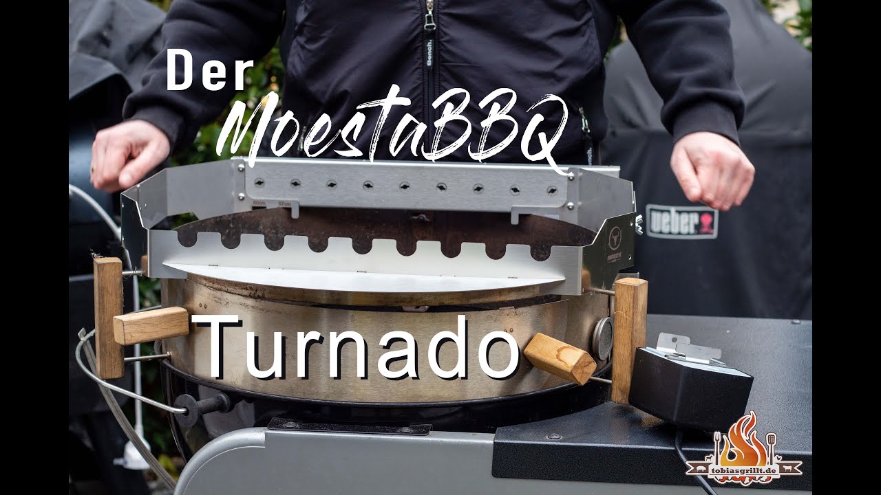 Moesta BBQ Turnado | Der Spießdreher für den Kugelgrill