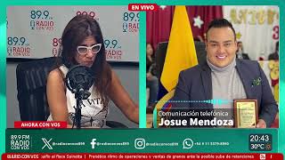 Josue Mendoza - Periodista en Ecuador y ex corresponsal de canal TC | Ahora Con Vos