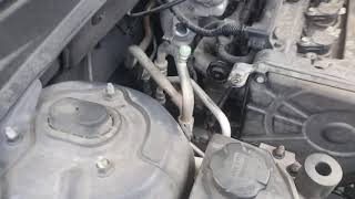 2009 Hyundai Accent knock sensor location