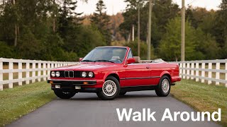 1990 BMW 325i Convertible 5 Speed Walk Around ~ Silver Arrow Cars Ltd
