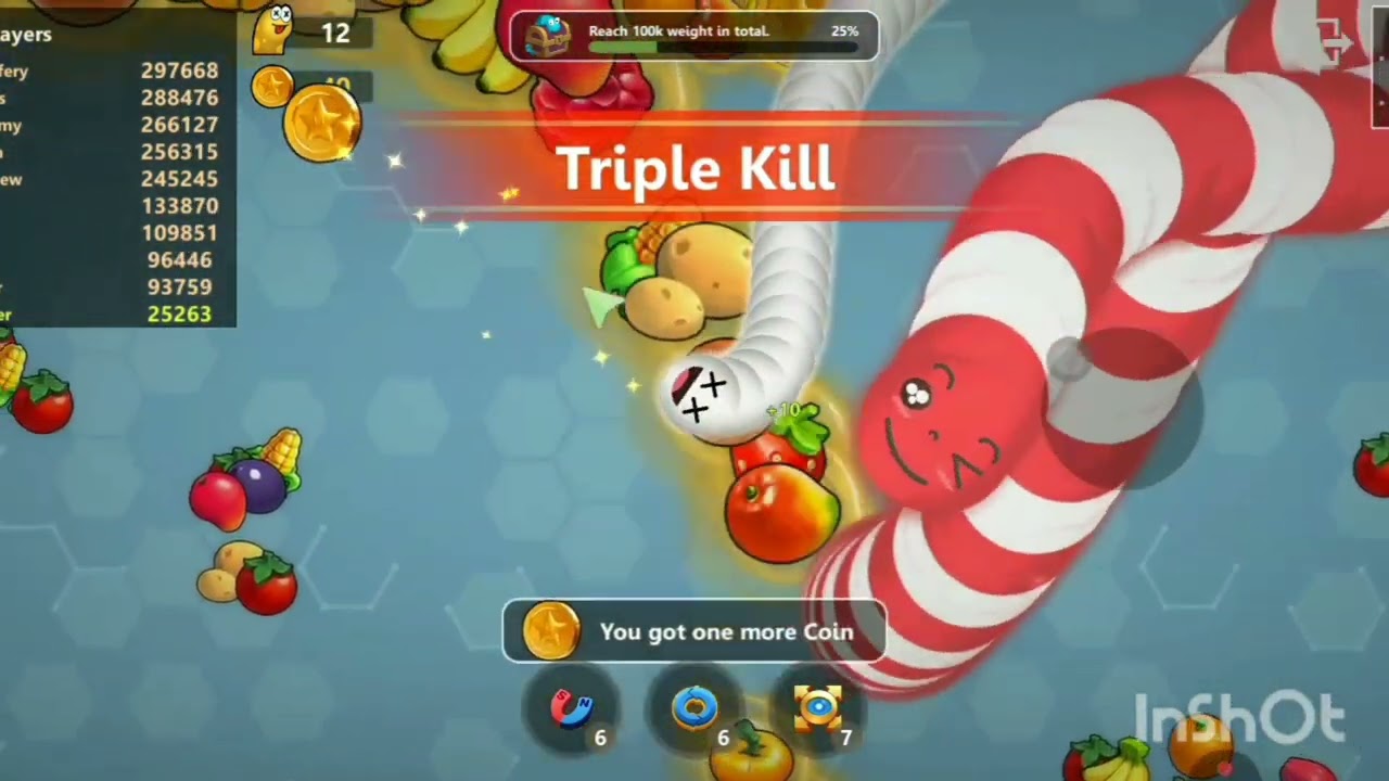 Worms zone io best score first trade150 - YouTube