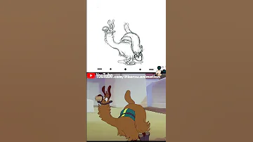 Milt Kahl Animation For Saludos Amigos 1942 Shorts Hort 