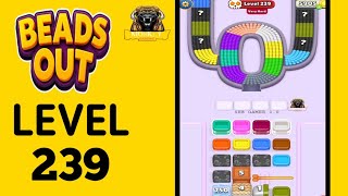 Beads Out very hard Level 239 Solution and Walkthrough for Gameplay 