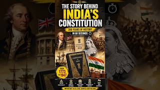 The Story Behind India’s Constitution 🇮🇳 | 200 Years in 60 Seconds #upsc