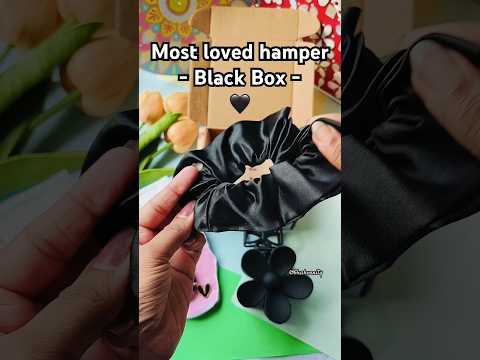 Black Hamper💫  #smallbusiness #shorts #giftideas #online #gift #birthday #satisfying #black #india