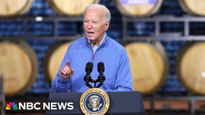 Biden Touts Critical Infrastructure Plans While Making Digs At Trump