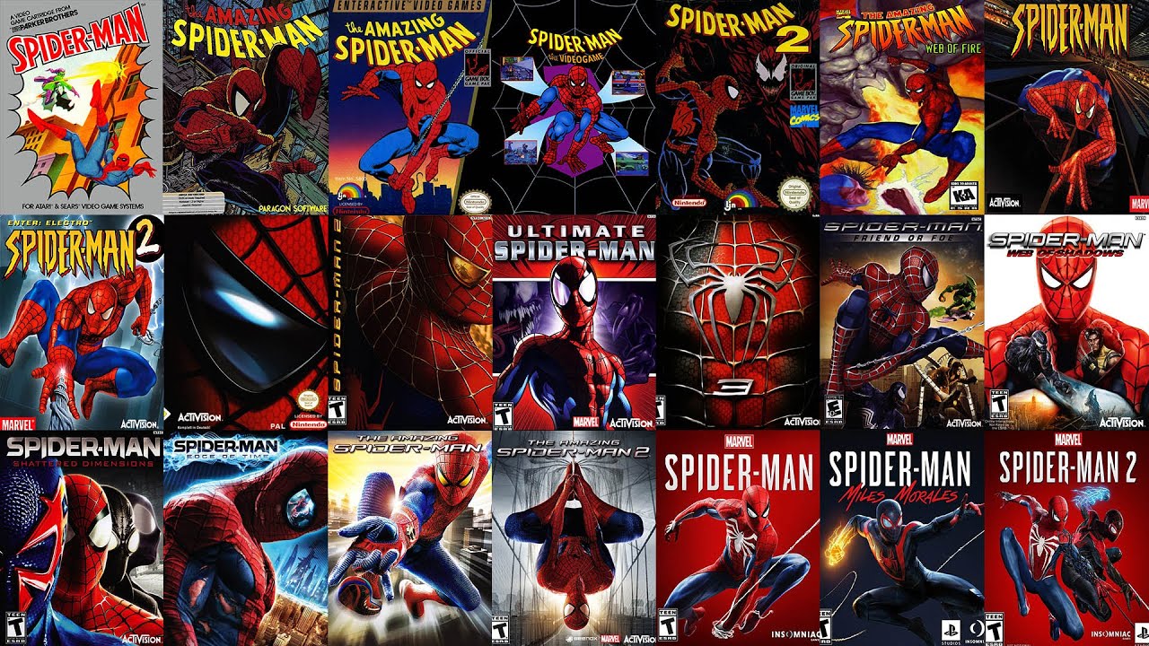 The Evolution Of Spider-Man Games (1982 - 2023)