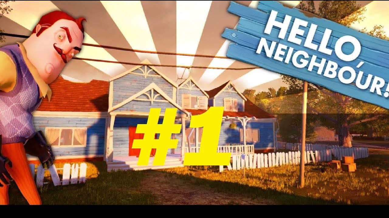 Dom's Hello ️Sąsiad mi ukradł dom! Hello neighbor alpha 2 #1 - YouTube