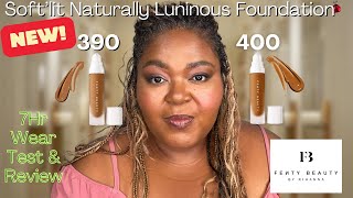 *New*  Fenty Soft’Lit Hydrating Foundation Wear Test & Review | Shades 390 & 400| The Beautie Cypher screenshot 4