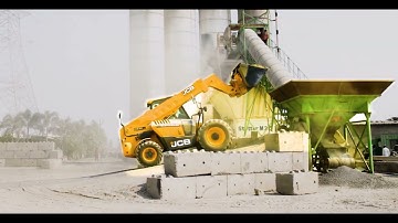 18 March JCB TELEHANDLER FOR CONCRETE BATCHING PLANT  PANSAR JCB