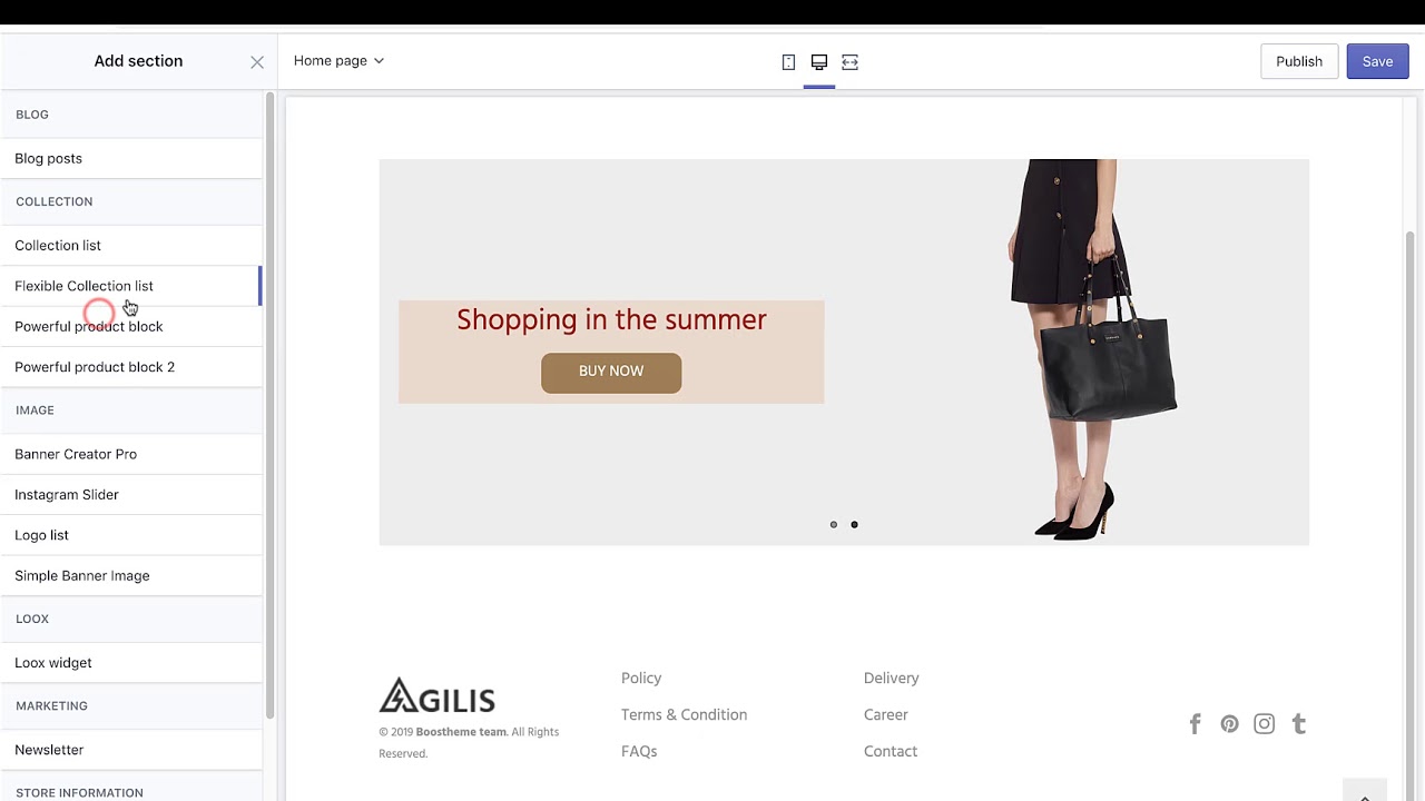 Shopify Bt Agilis Theme
