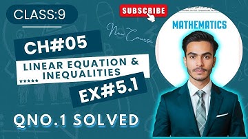 Class 9th Math New Book Exercise 5.1 Question 1 (i-vi)-9th Class Maths Exercise 5.1 Q1-PCTB