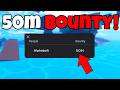 How to GET 50M Bounty FAST in SAILOR PIECE! Roblox Sailor Piece