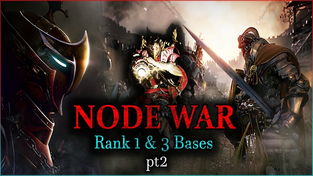 [BLACK DESERT MOBILE] Node War, Rank 1 & 3 Bases | pt2 - YouTube