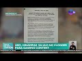 Aso, hinampas sa ulo ng vlogger para gawing content  | SONA