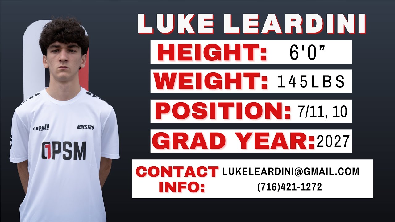 Luke Leardini '27 | 2024-2025 Highlights