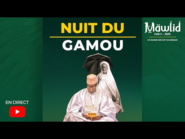🔴[ DIRECT TIVAOUANE ] NUIT DU GAMOU - ZAWIYA SEYDIL HADJ MALICK SY RTA | MARDI 25 AOUT 2026