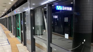 東京メトロ南北線　東急3020系8両　本駒込駅発車